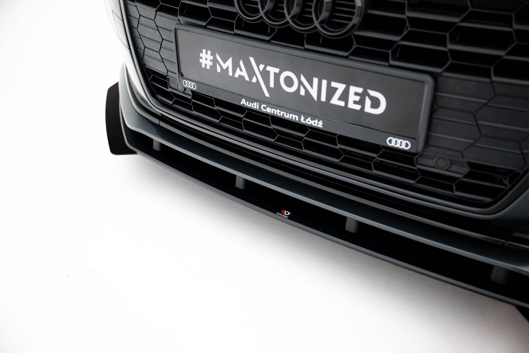 Maxton Design - Street Pro Frontlippe + Flaps für Audi A5 F5 Facelift - Aerowerk.