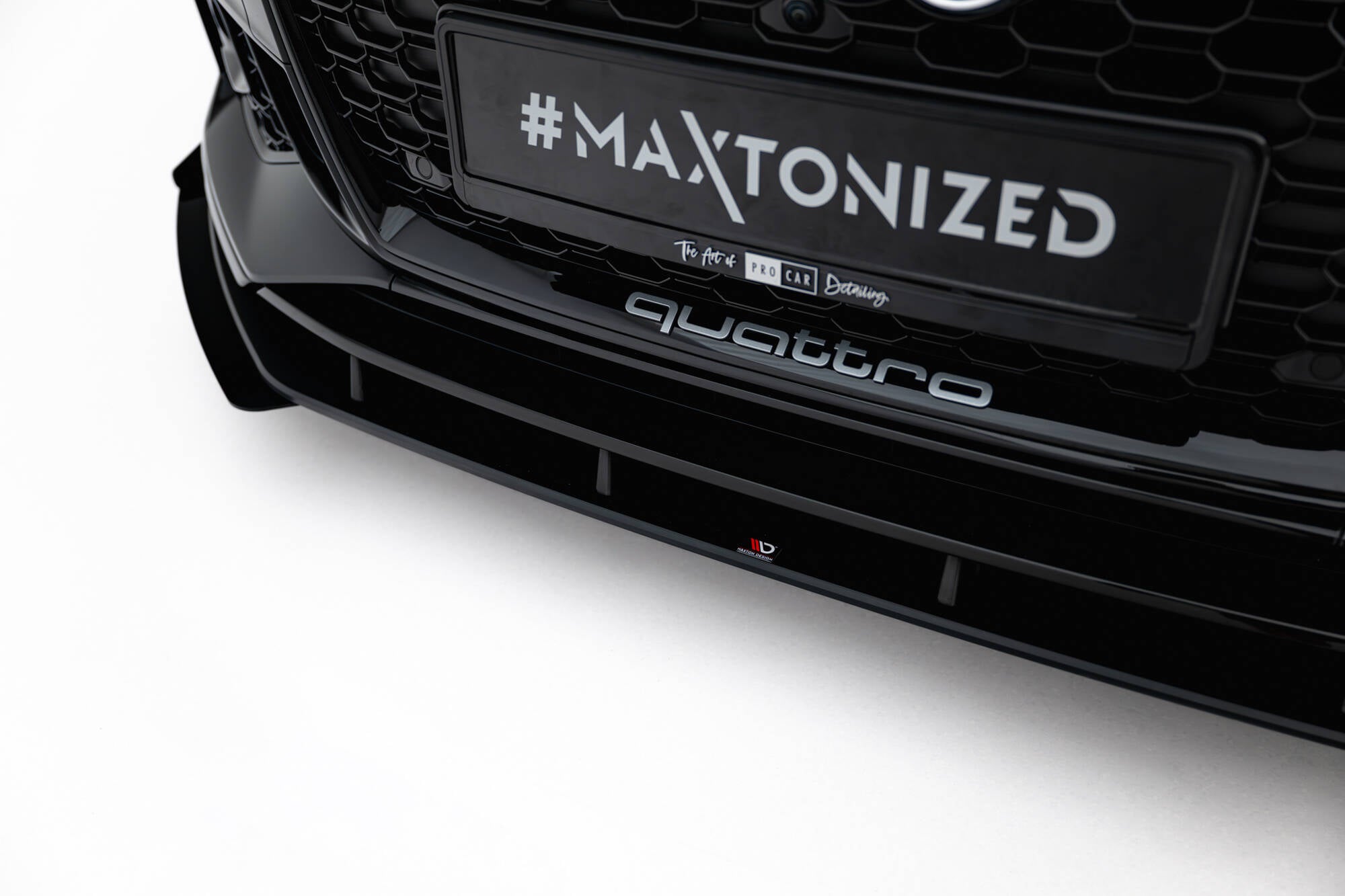 Maxton Design - Street Pro Frontlippe + Flaps für Audi RS5 Coupe / Sportback F5 - Aerowerk.