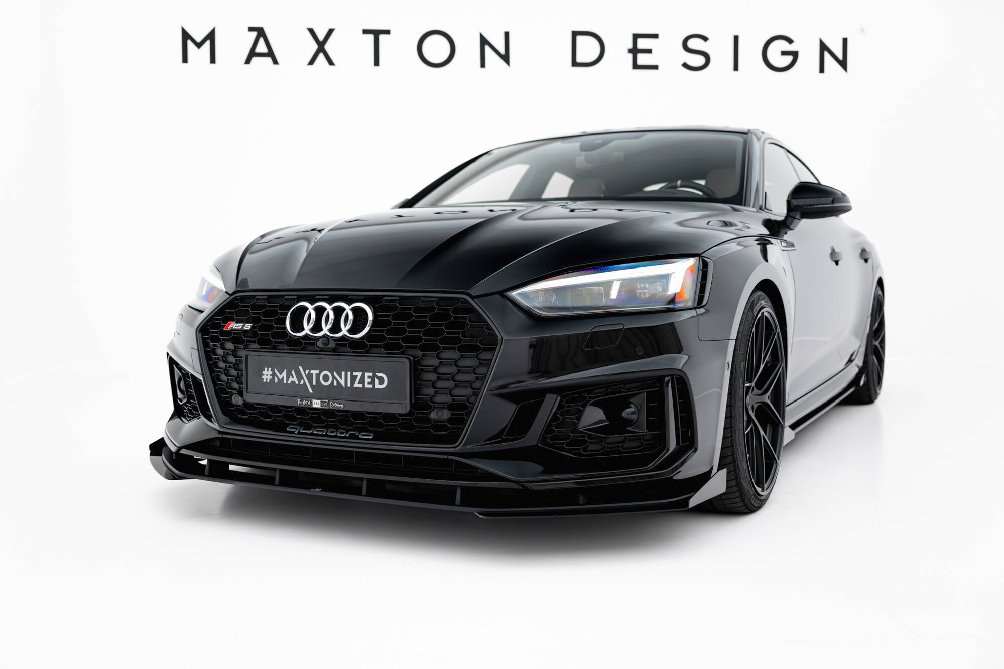 Maxton Design - Street Pro Frontlippe + Flaps für Audi RS5 Coupe / Sportback F5 - Aerowerk.