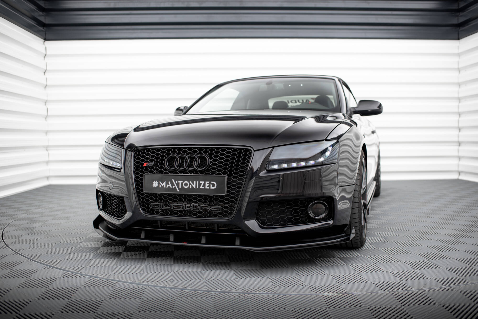 Maxton Design - Street Pro Frontlippe + Flaps für Audi S5 / A5 S - Line 8T - Aerowerk.