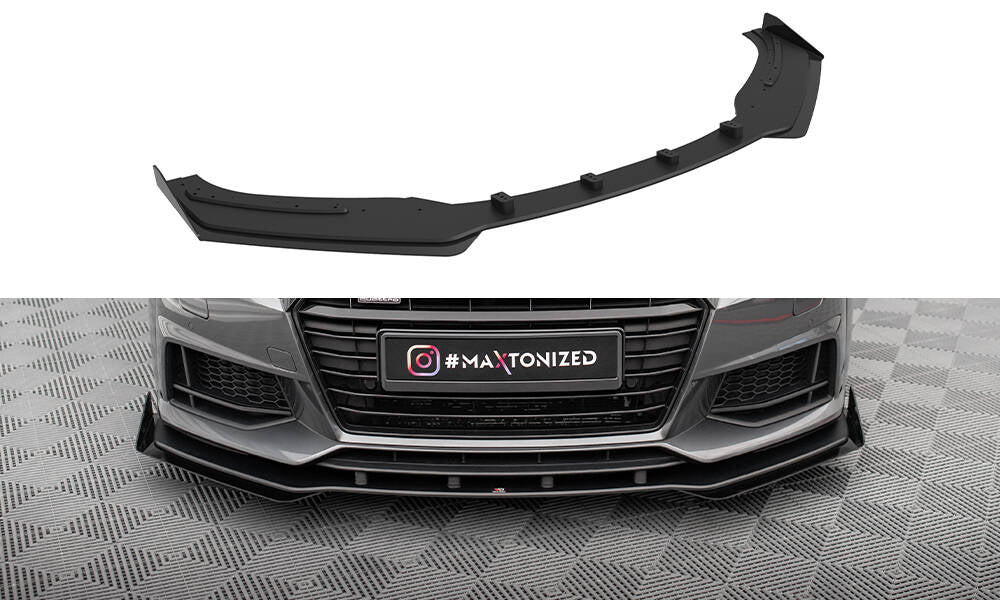 Maxton Design - Street Pro Frontlippe + Flaps für Audi TT S / S - Line 8S - Aerowerk.
