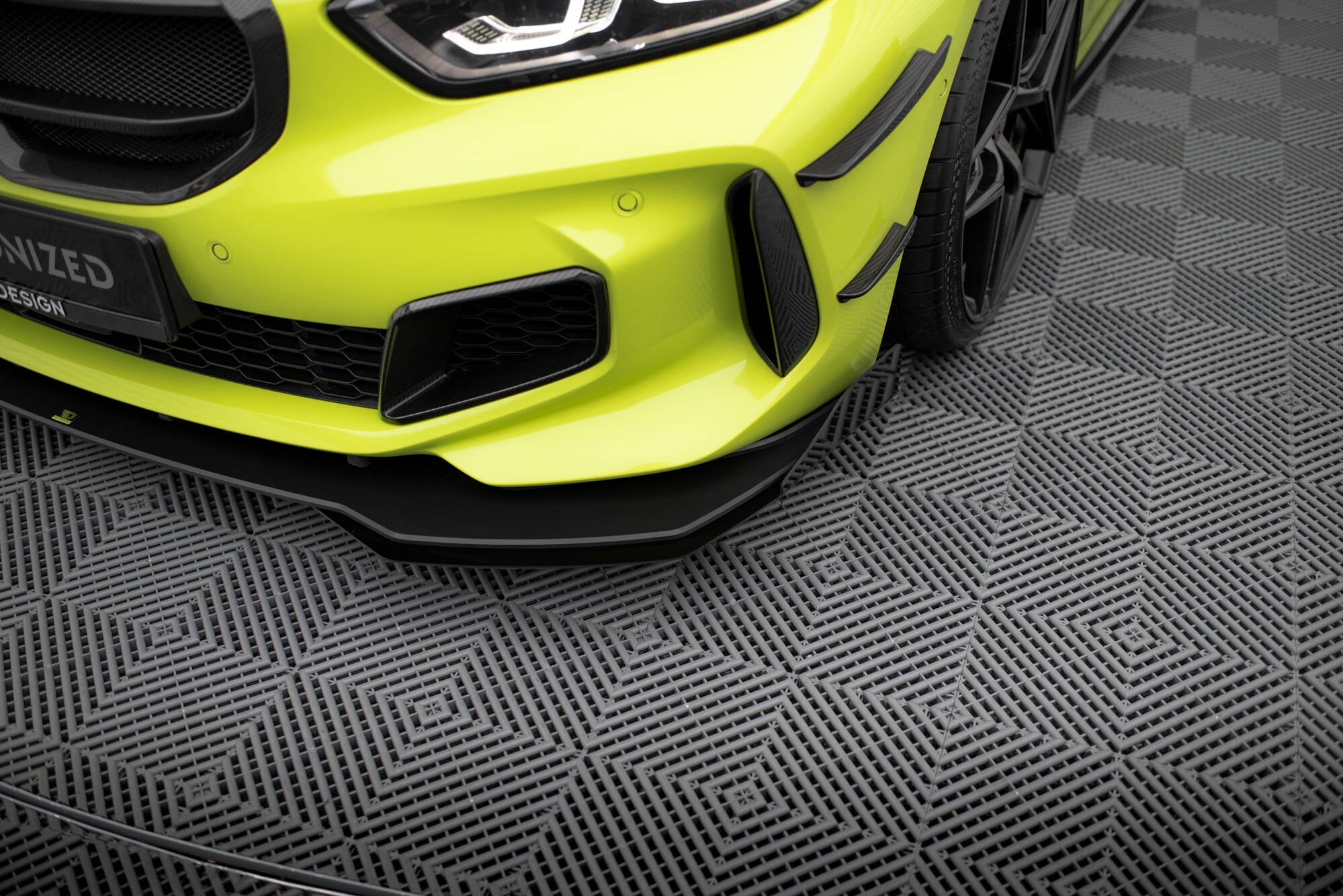 Maxton Design - Street Pro Frontlippe + Flaps für BMW 1er M - Paket / M135i / 128ti F40 - Aerowerk.