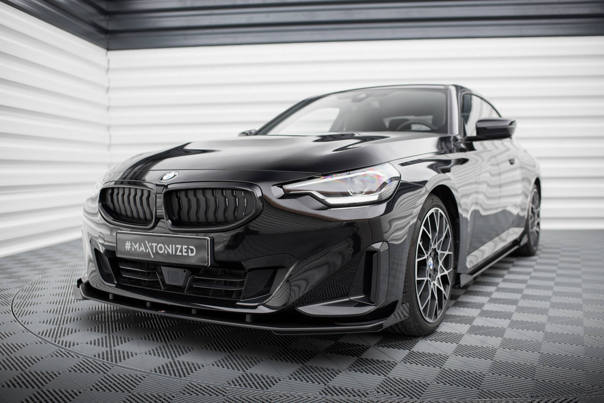Maxton Design - Street Pro Frontlippe + Flaps für BMW 2er Coupe G42 - Aerowerk.