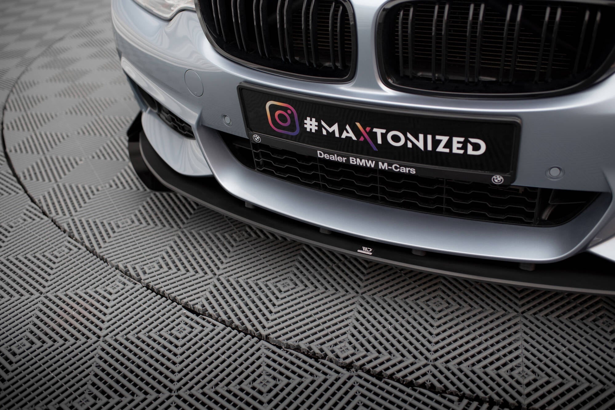 Maxton Design - Street Pro Frontlippe + Flaps für BMW 4er Coupe / Gran Coupe / Cabrio M - Paket F32 / F36 / F33 - Aerowerk.