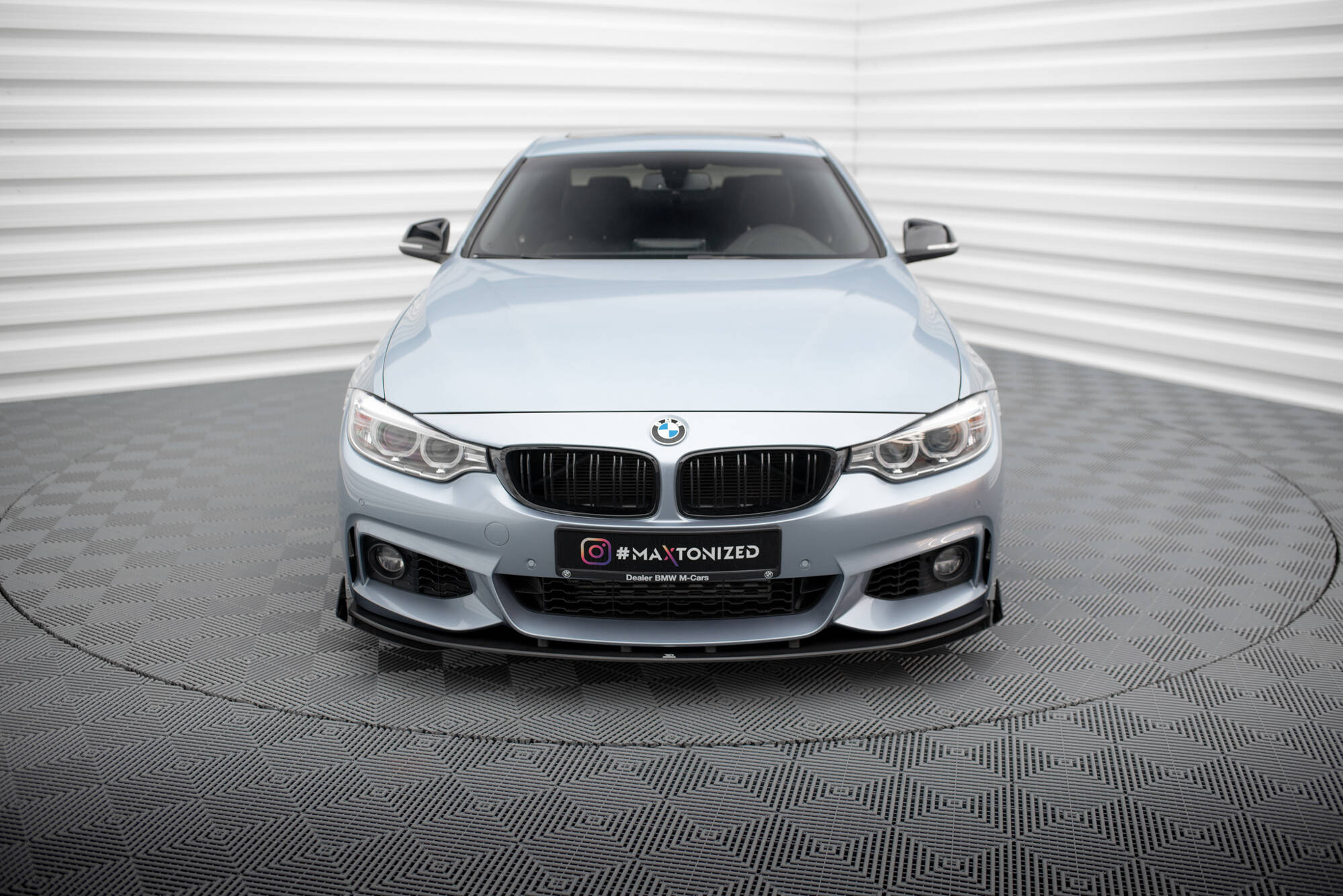 Maxton Design - Street Pro Frontlippe + Flaps für BMW 4er Coupe / Gran Coupe / Cabrio M - Paket F32 / F36 / F33 - Aerowerk.