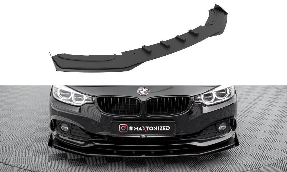 Maxton Design - Street Pro Frontlippe + Flaps für BMW 4er Gran Coupe F36 - Aerowerk.