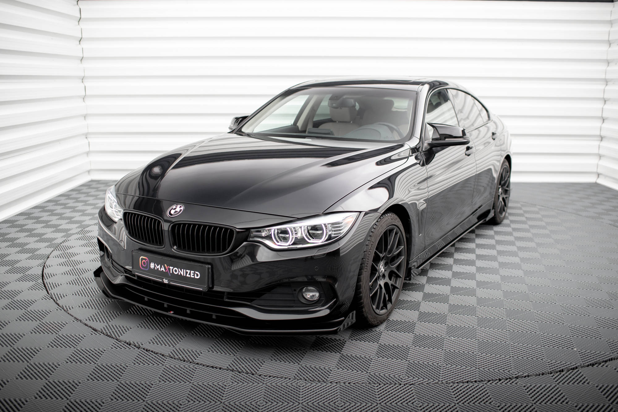 Maxton Design - Street Pro Frontlippe + Flaps für BMW 4er Gran Coupe F36 - Aerowerk.