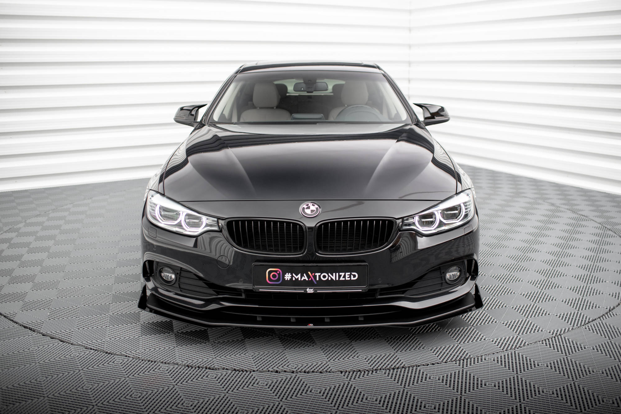 Maxton Design - Street Pro Frontlippe + Flaps für BMW 4er Gran Coupe F36 - Aerowerk.