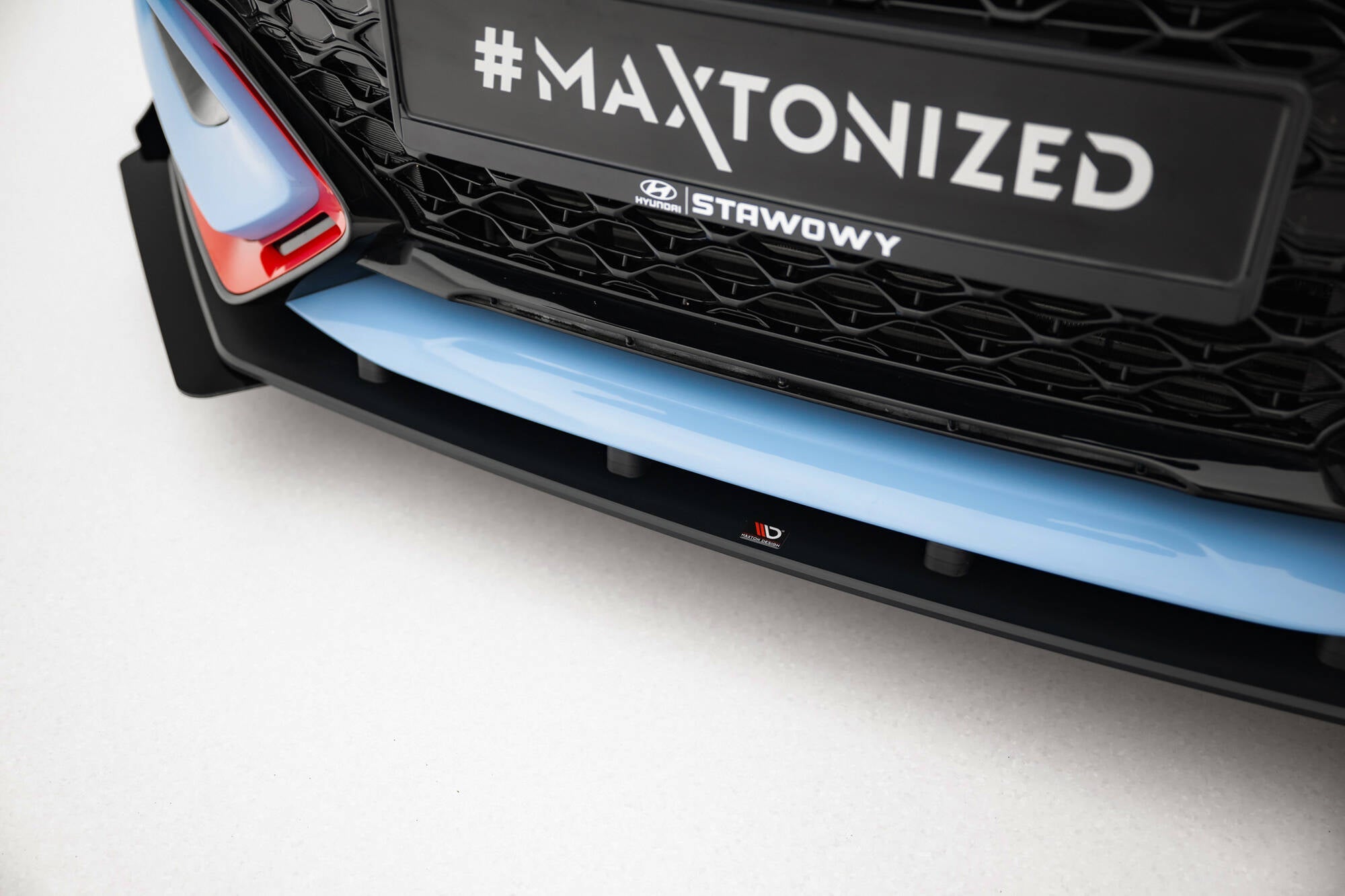 Maxton Design - Street Pro Frontlippe + Flaps für Hyundai Veloster N Mk2 - Aerowerk.