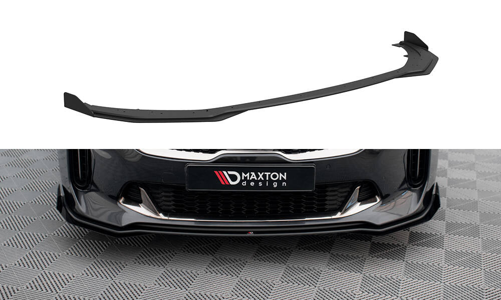 Maxton Design - Street Pro Frontlippe + Flaps für Kia Stinger GT / GT - Line / Standard Mk1 - Aerowerk.