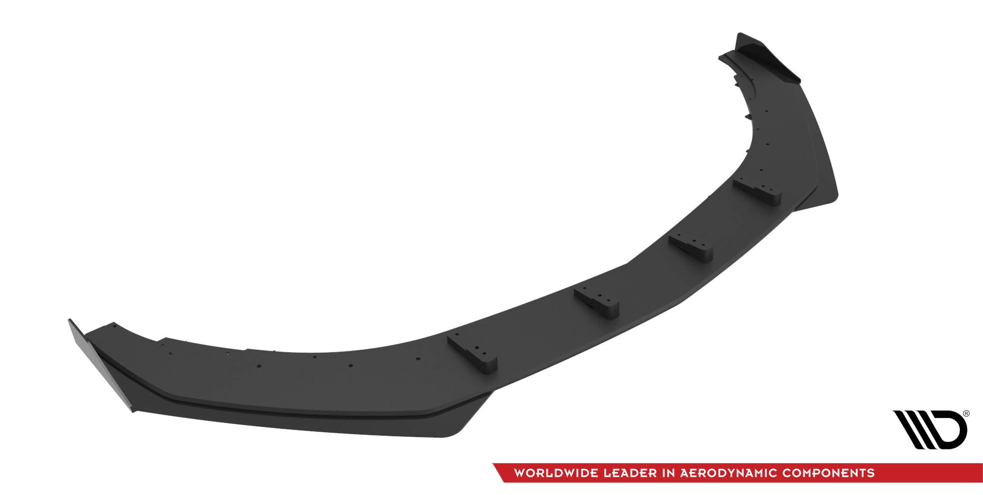 Maxton Design - Street Pro Frontlippe + Flaps für Mercedes - AMG CLA 45 Aero C117 Facelift - Aerowerk.