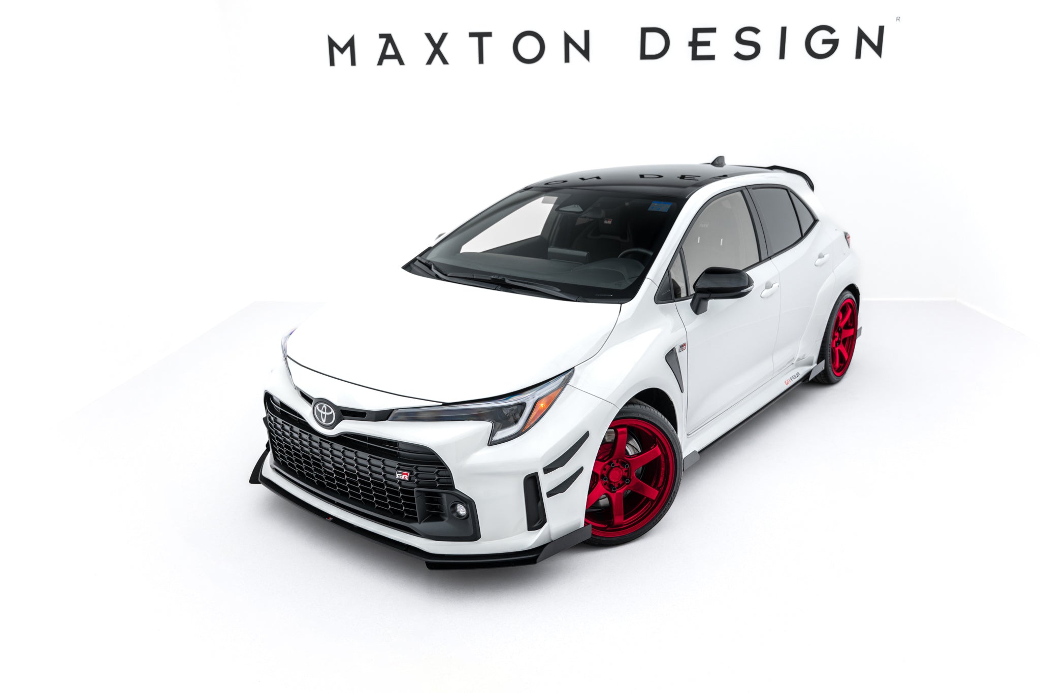 Maxton Design - Street Pro Frontlippe + Flaps für Toyota GR Corolla Mk12 - Aerowerk.