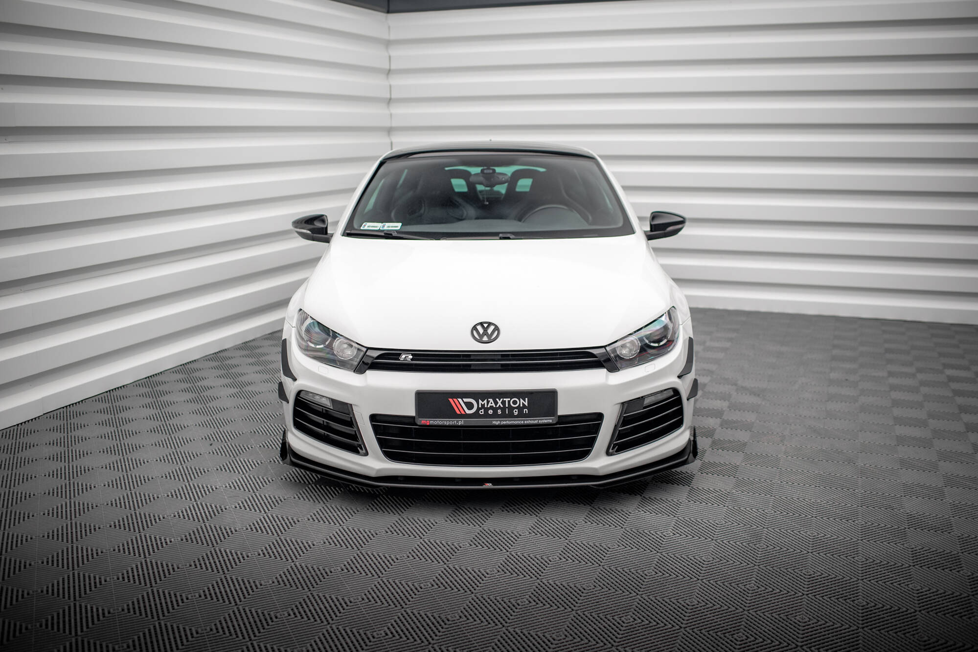 Maxton Design - Street Pro Frontlippe + Flaps für VW Scirocco R Mk3 - Aerowerk.