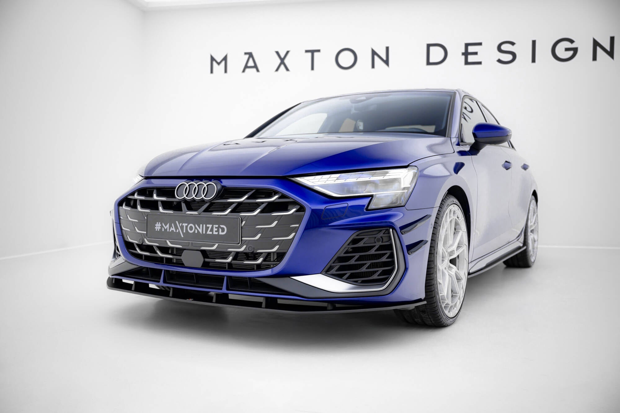 Maxton Design - Street Pro Frontlippe für Audi A3 S - Line Limousine / S3 Limousine 8Y Facelift - Aerowerk.