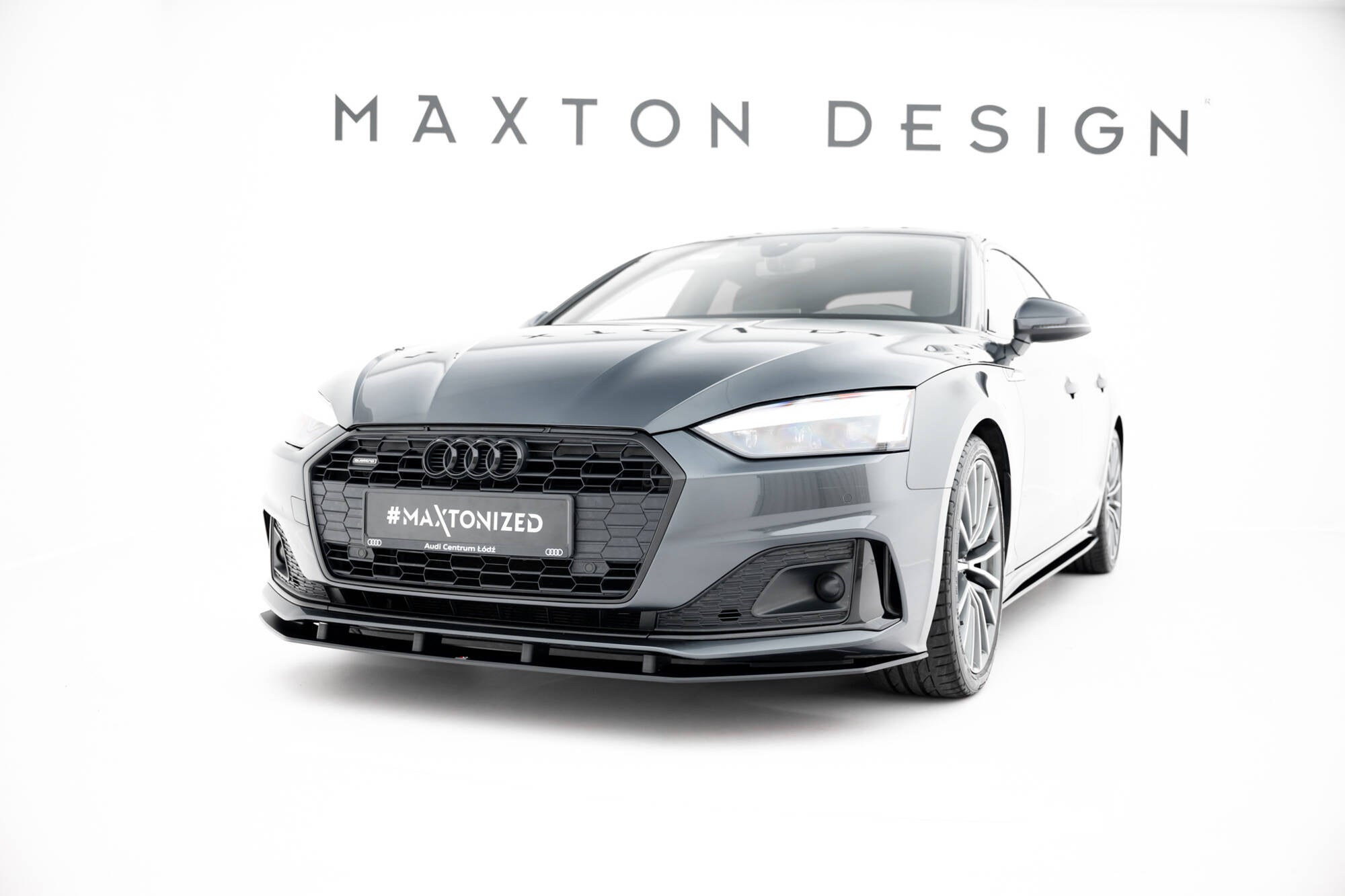 Maxton Design - Street Pro Frontlippe für Audi A5 F5 Facelift - Aerowerk.