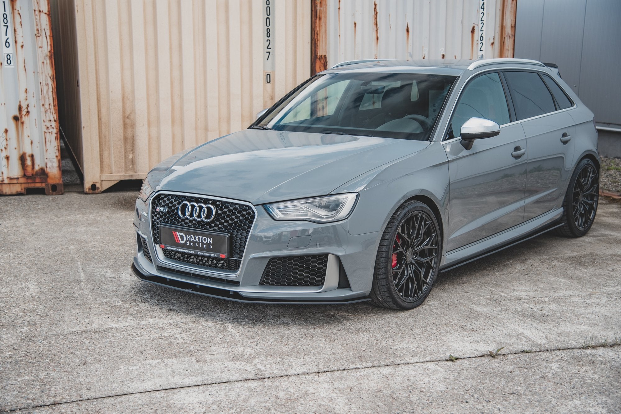 Maxton Design - Street Pro Frontlippe für Audi RS3 8V Sportback - Aerowerk.