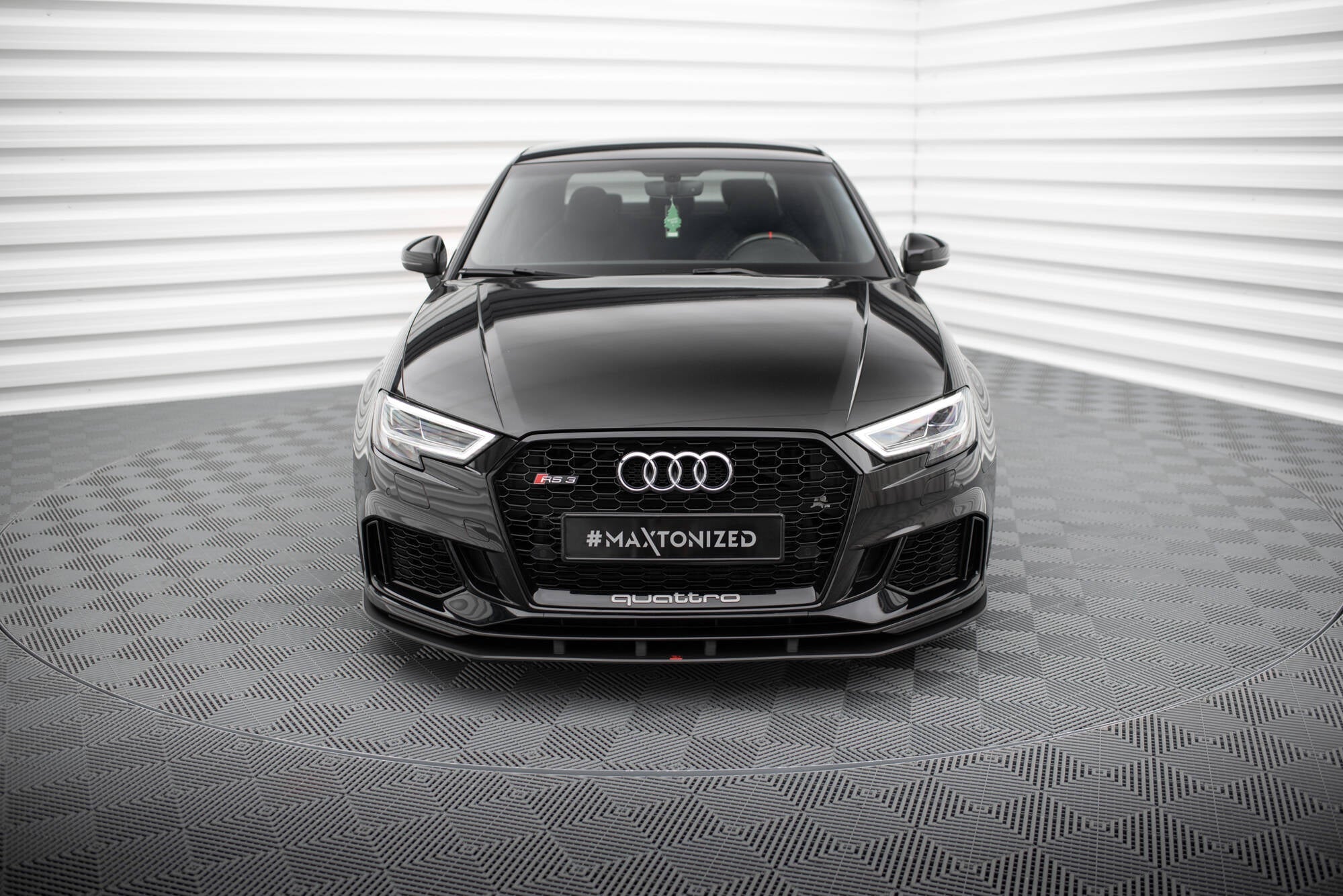 Maxton Design - Street Pro Frontlippe für Audi RS3 Limousine 8V Facelift - Aerowerk.