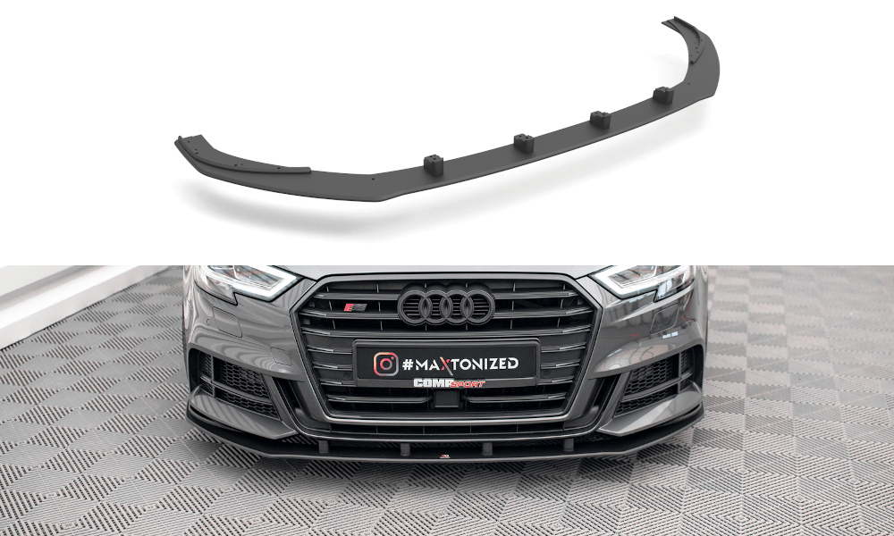 Maxton Design - Street Pro Frontlippe für Audi S3 / A3 S - Line Sportback 8V Facelift - Aerowerk.
