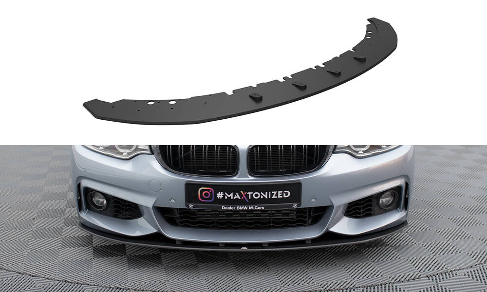Maxton Design - Street Pro Frontlippe für BMW 4er Coupe / Gran Coupe / Cabrio M - Paket F32 / F36 / F33 - Aerowerk.
