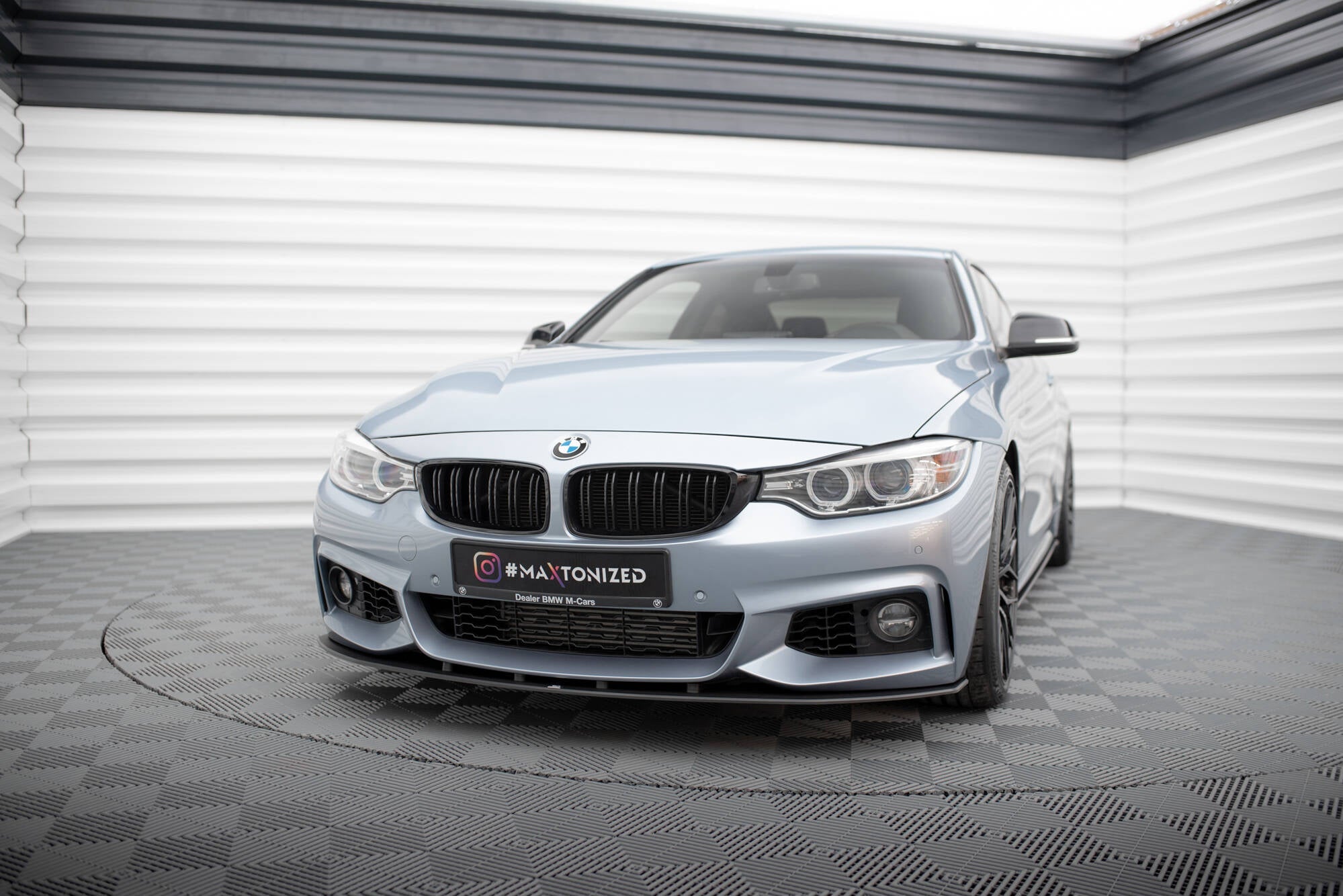 Maxton Design - Street Pro Frontlippe für BMW 4er Coupe / Gran Coupe / Cabrio M - Paket F32 / F36 / F33 - Aerowerk.