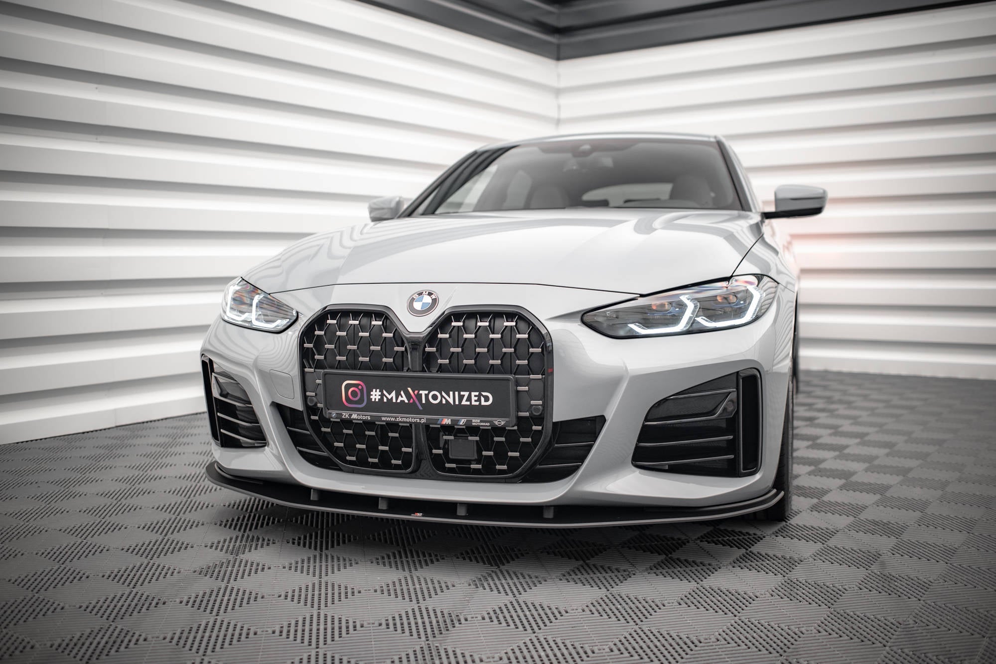 Maxton Design - Street Pro Frontlippe für BMW 4er Gran Coupe M - Paket G26 - Aerowerk.