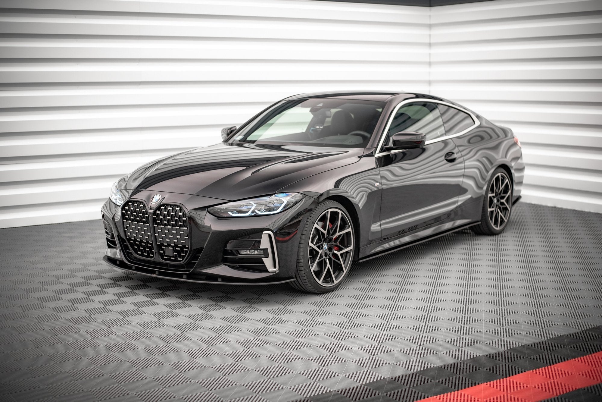 Maxton Design - Street Pro Frontlippe für BMW 4er M - Paket / M440i G22 / G23 / G22 Facelift / G23 Facelift - Aerowerk.