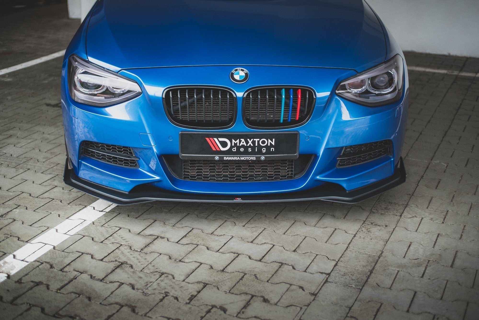 Maxton Design - Street Pro Frontlippe für + Flaps für BMW M135i F20 - Aerowerk.