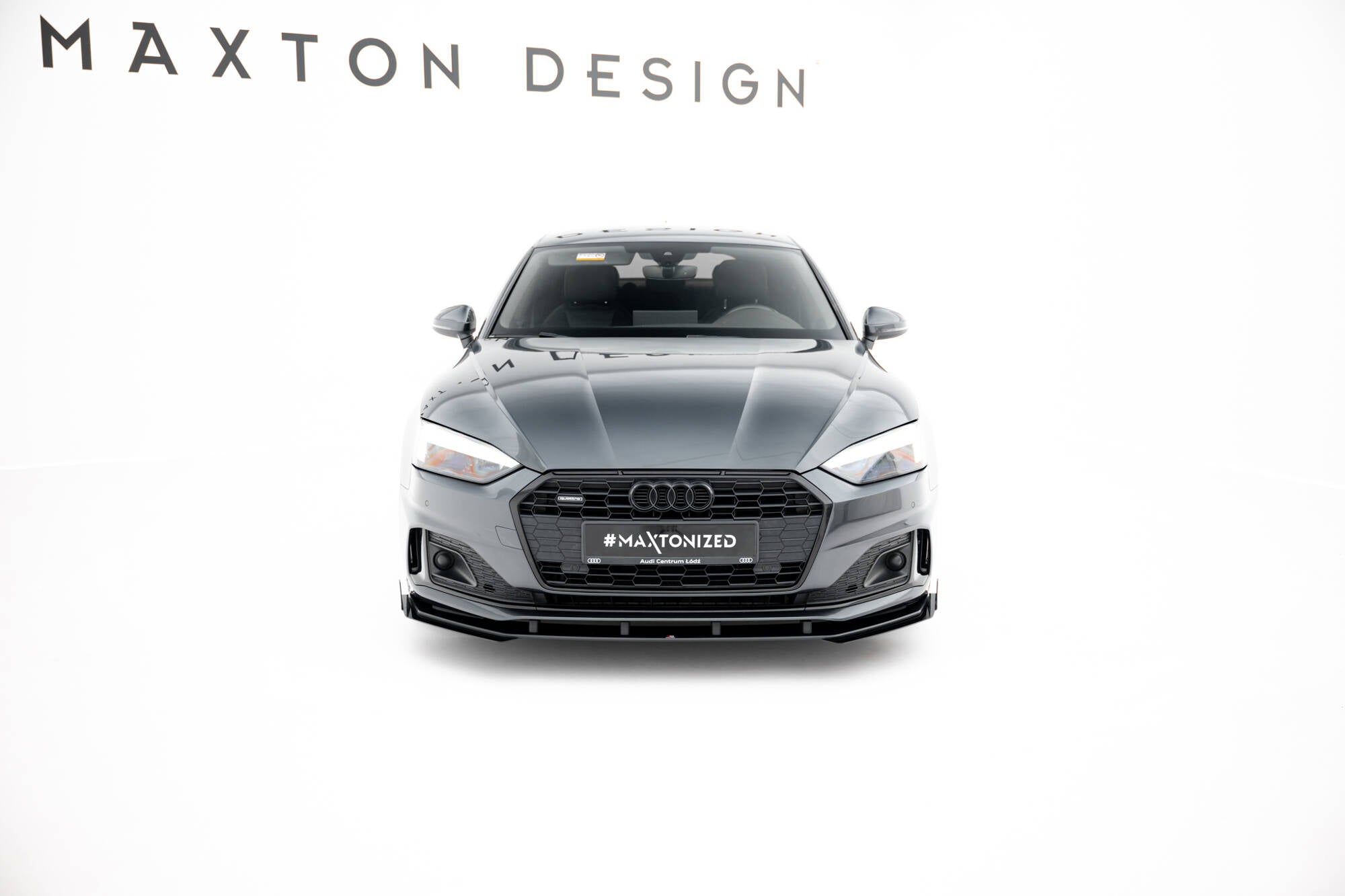 Maxton Design - Street Pro Frontlippe für +Flaps für + Flaps Audi A5 F5 Facelift - Aerowerk.