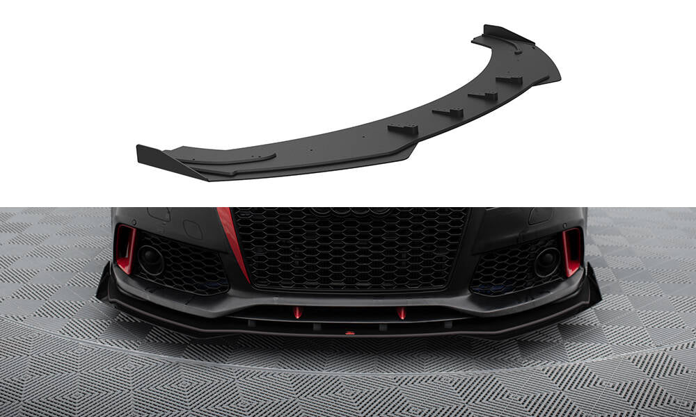 Maxton Design - Street Pro Frontlippe für +Flaps für + Flaps Audi A7 RS7 Look C7 - Aerowerk.