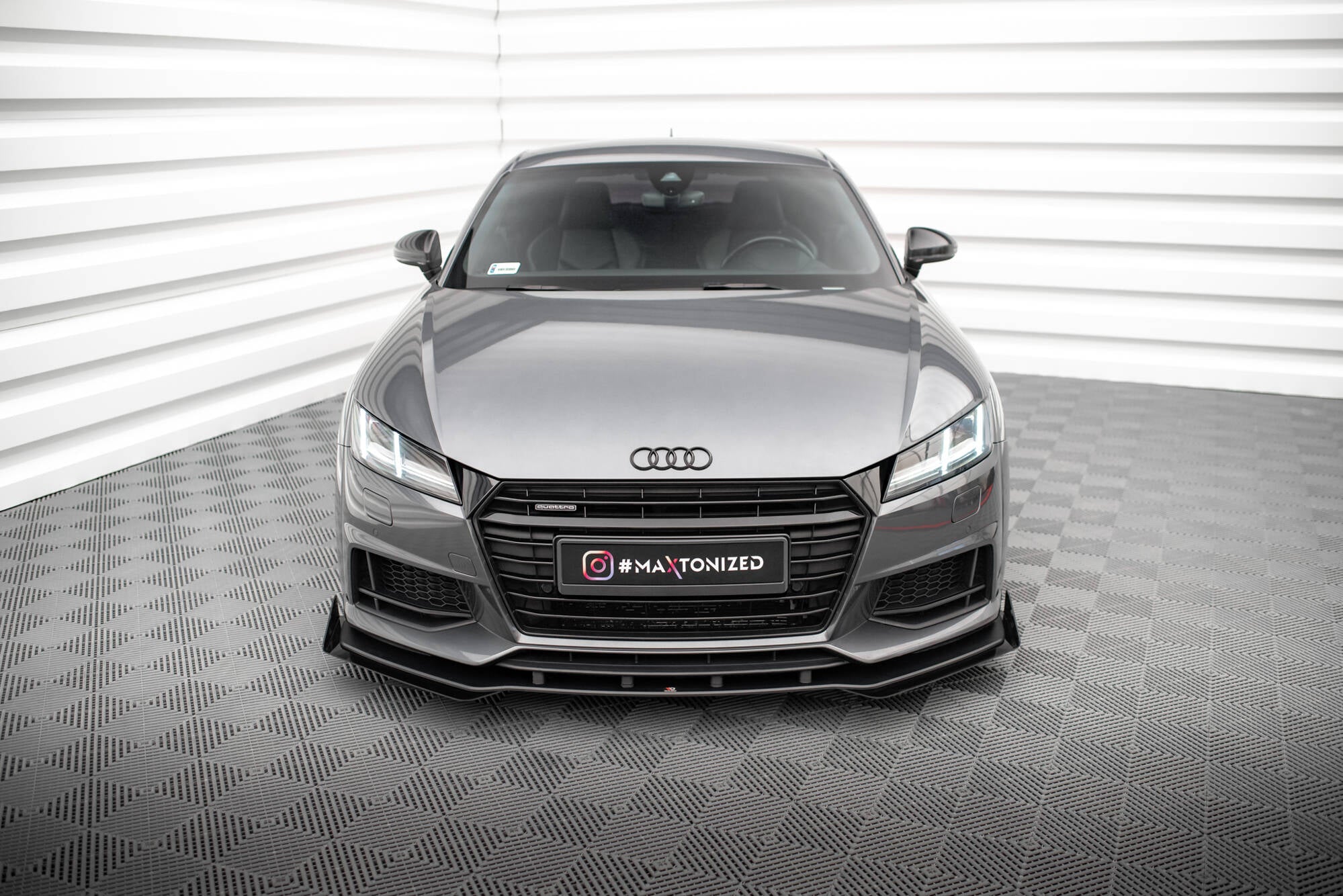 Maxton Design - Street Pro Frontlippe für +Flaps für + Flaps Audi TT S / S - Line 8S - Aerowerk.