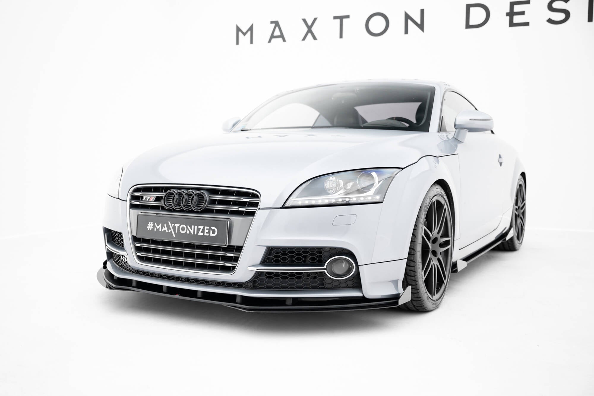 Maxton Design - Street Pro Frontlippe für +Flaps für + Flaps Audi TT S / TT S - Line 8J Facelift - Aerowerk.