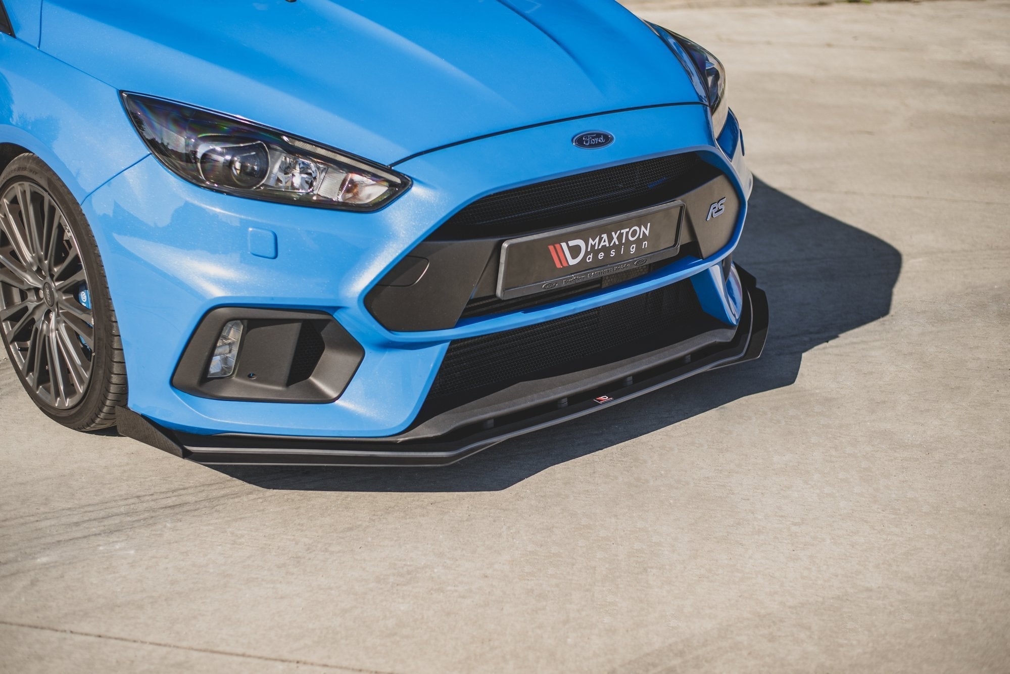 Maxton Design - Street Pro Frontlippe für + Flaps für Ford Focus RS Mk3 - Aerowerk.