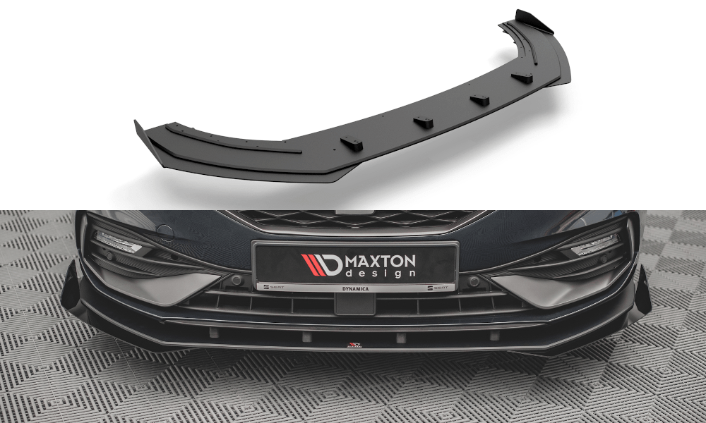 Maxton Design - Street Pro Frontlippe für +Flaps für Seat Leon FR Mk4 - Aerowerk.