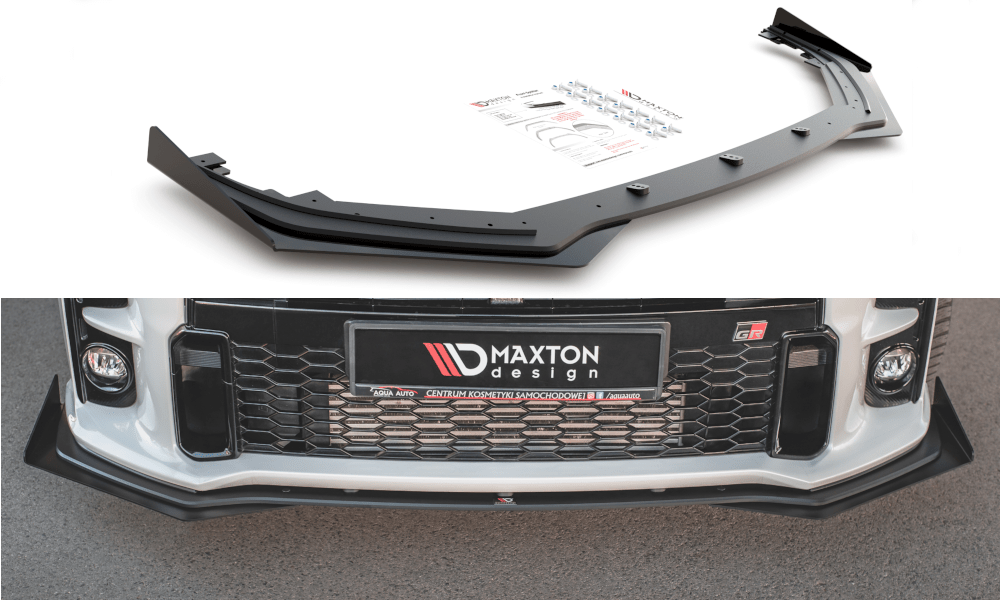 Maxton Design - Street Pro Frontlippe für + Flaps für Toyota GR Yaris Mk4 - Aerowerk.