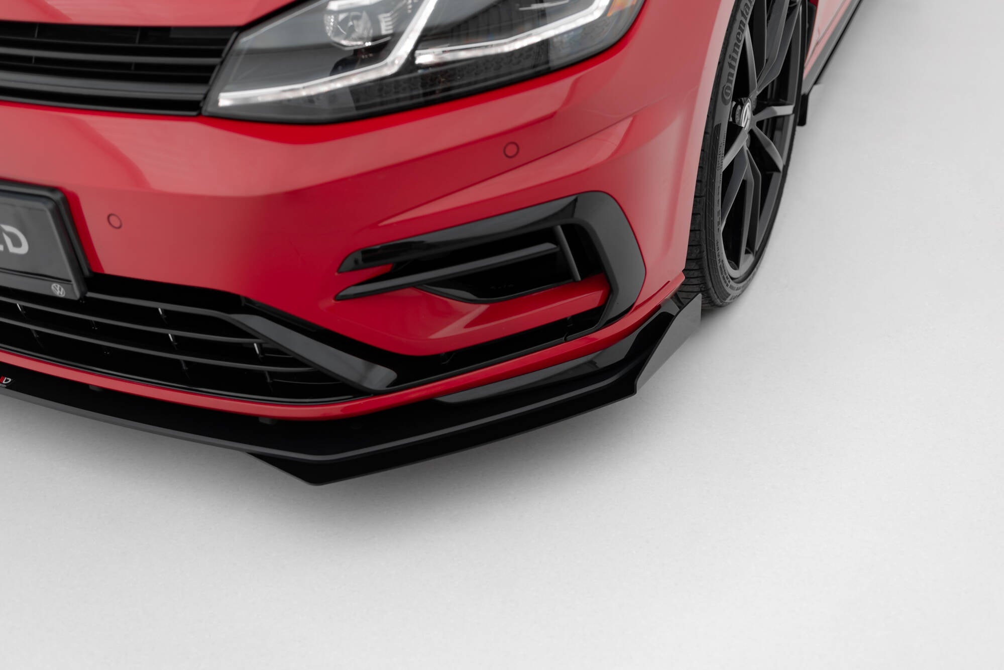 Maxton Design - Street Pro Frontlippe für + Flaps für VW Golf R / R - Line Mk7 Facelift - Aerowerk.