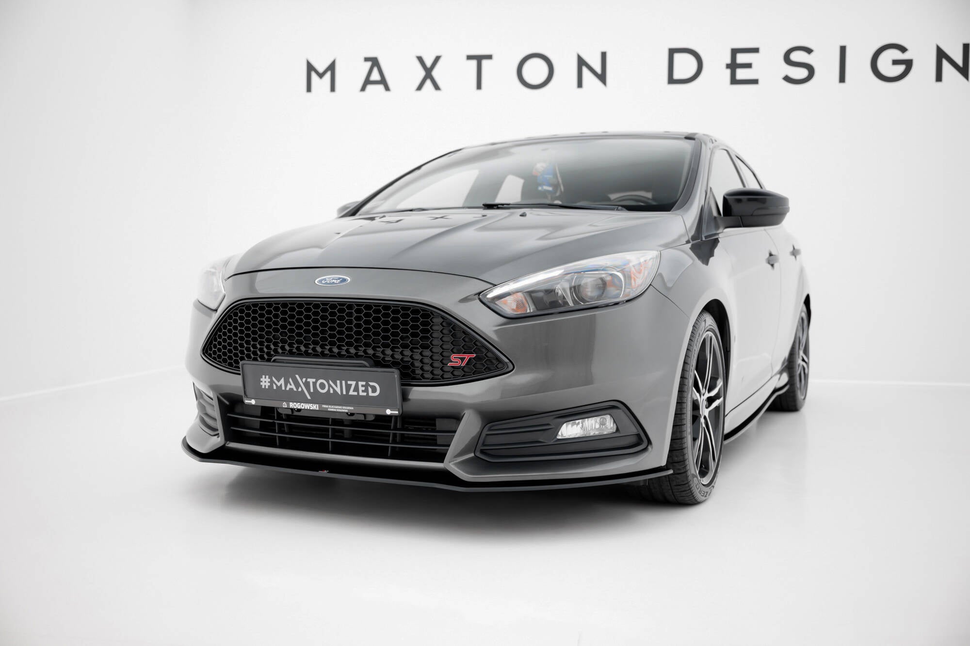 Maxton Design - Street Pro Frontlippe für Ford Focus ST Mk3 Facelift - Aerowerk.