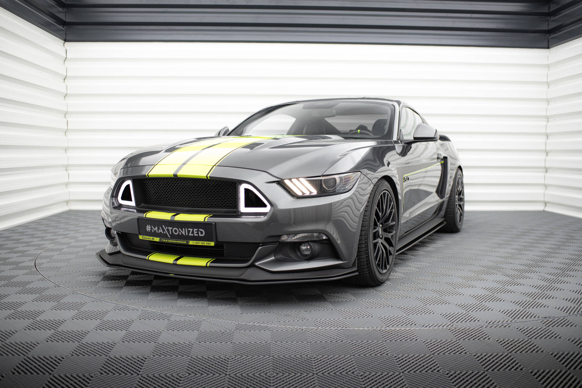 Maxton Design - Street Pro Frontlippe für Ford Mustang GT Mk6 - Aerowerk.