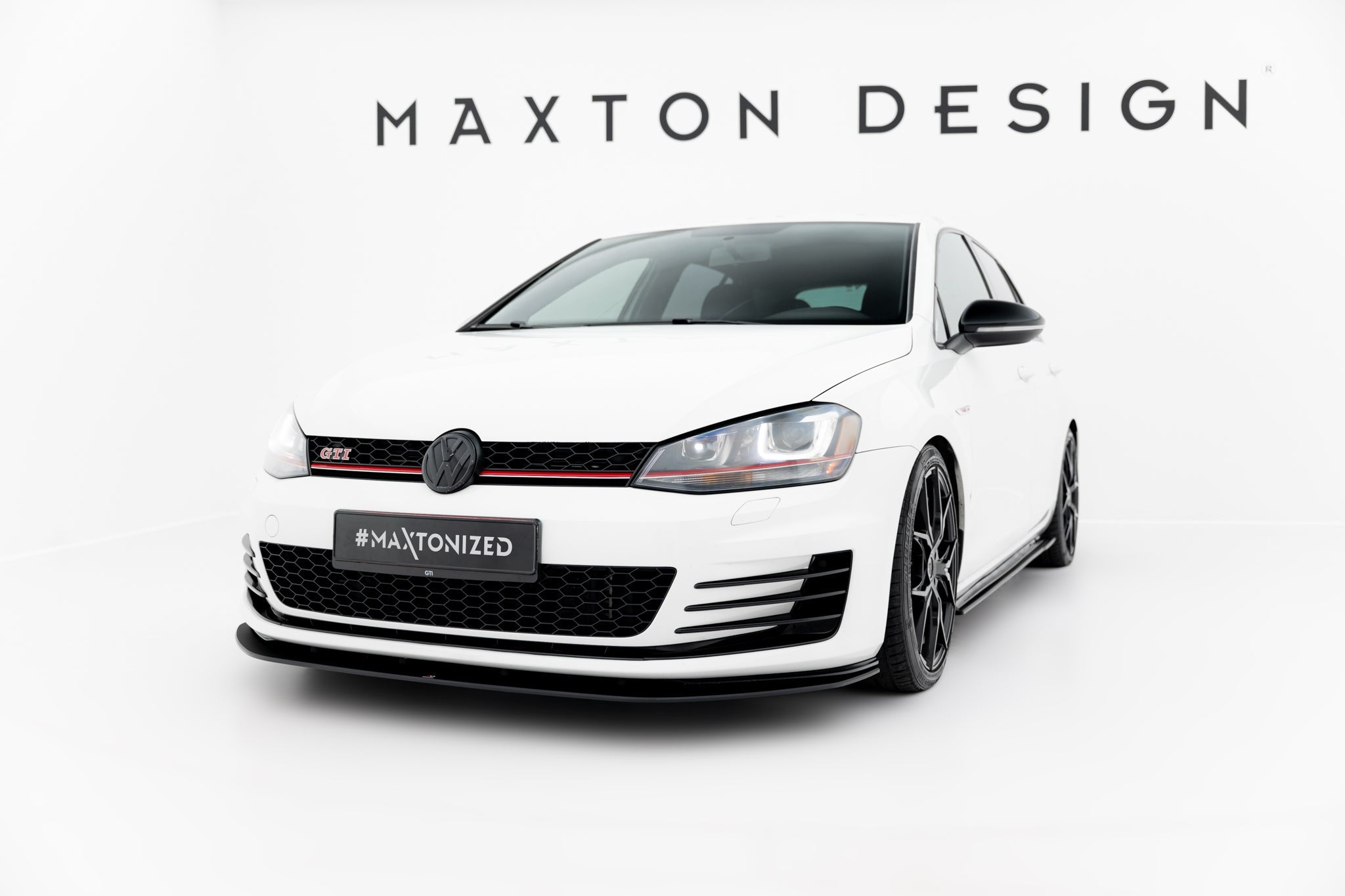 Maxton Design - Street Pro Frontlippe für / Frontlippe VW Golf 7 GTI - Aerowerk.