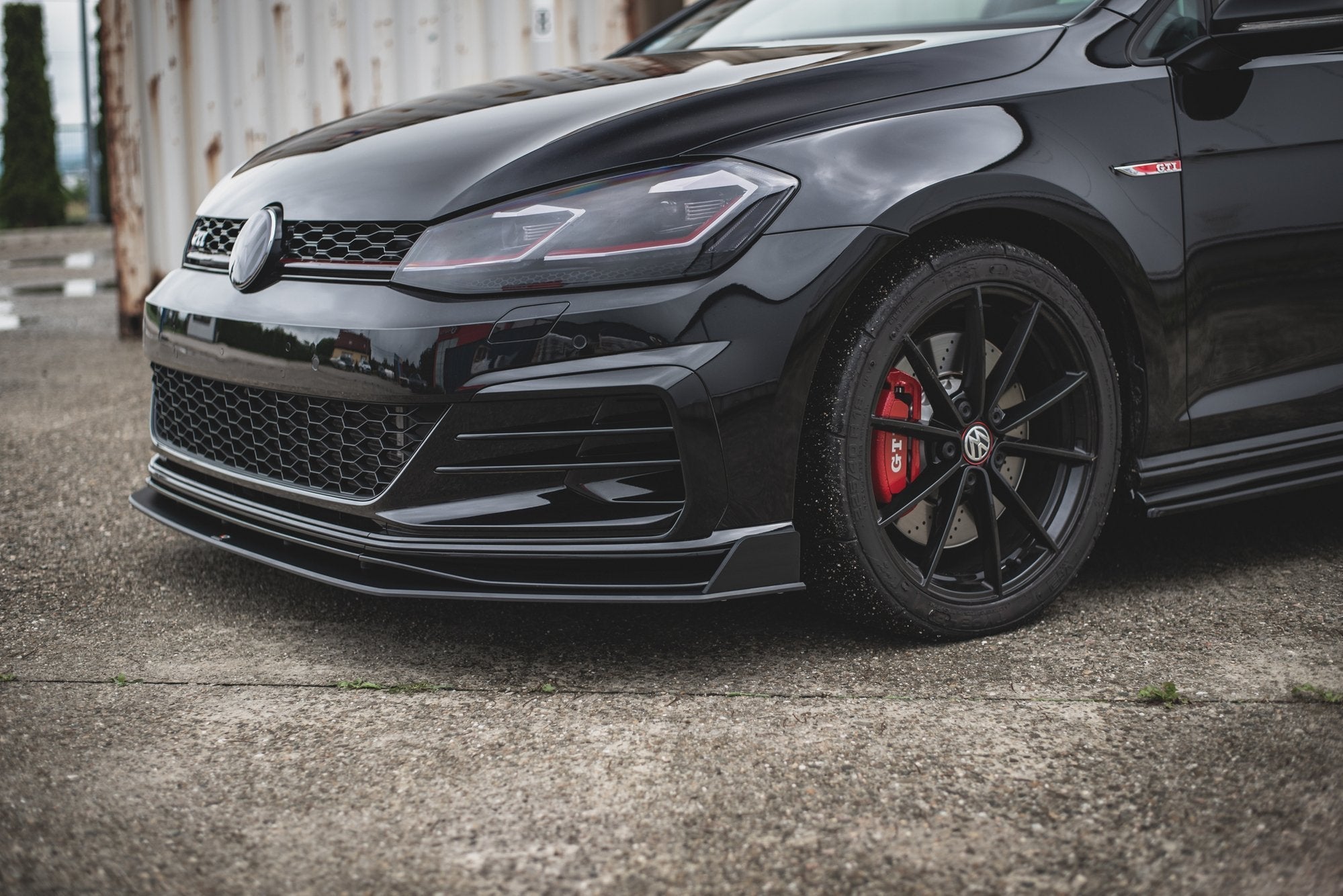 Maxton Design - Street Pro Frontlippe für / Frontlippe VW Golf 7 GTI TCR - Aerowerk.