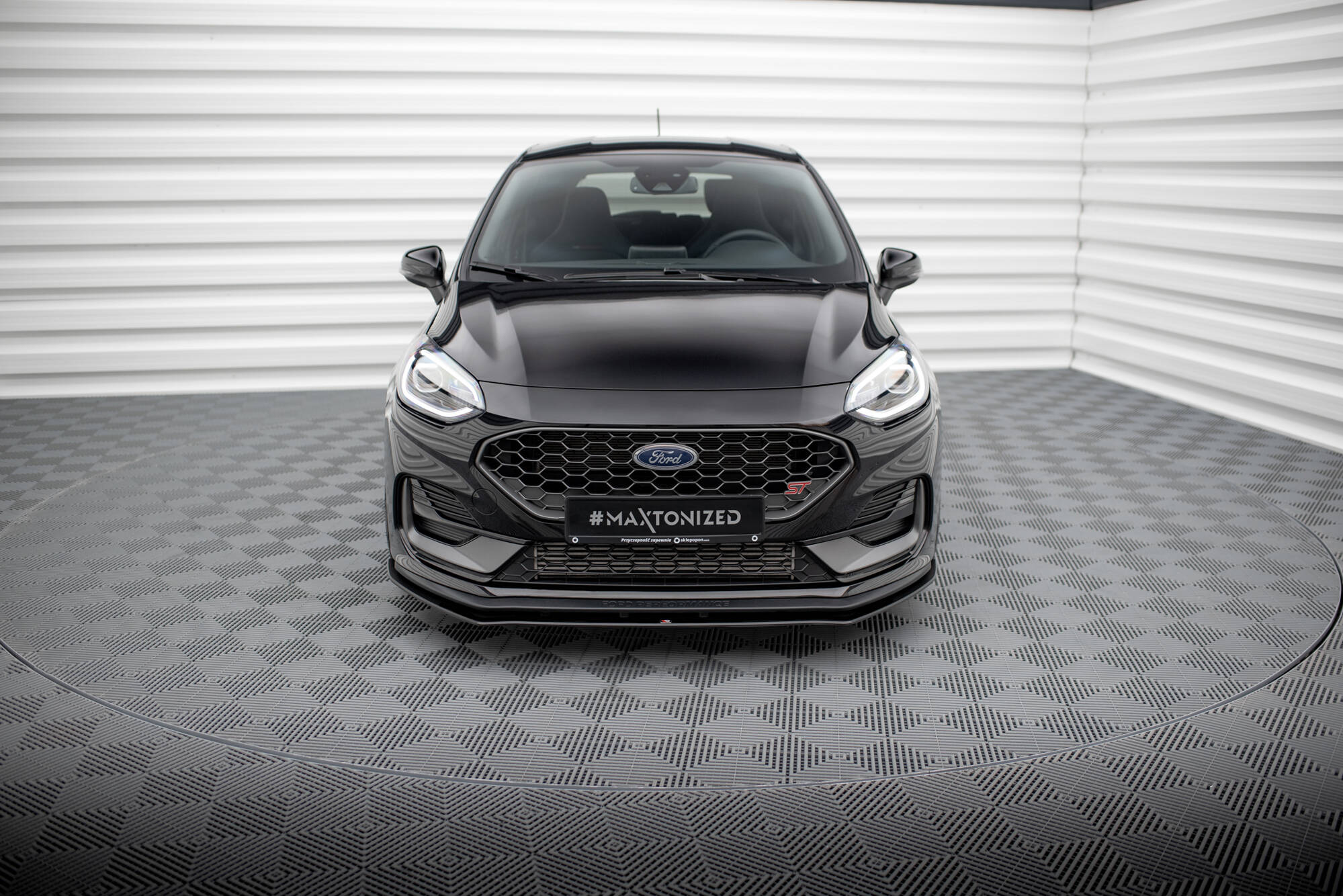 Maxton Design - Street Pro Frontlippe für für Ford Fiesta ST Mk8 Facelift - Aerowerk.