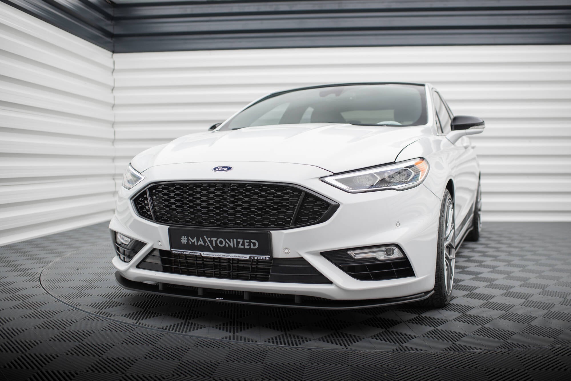 Maxton Design - Street Pro Frontlippe für für Ford Mondeo Sport Mk5 Facelift / Fusion Sport Mk2 Facelift - Aerowerk.
