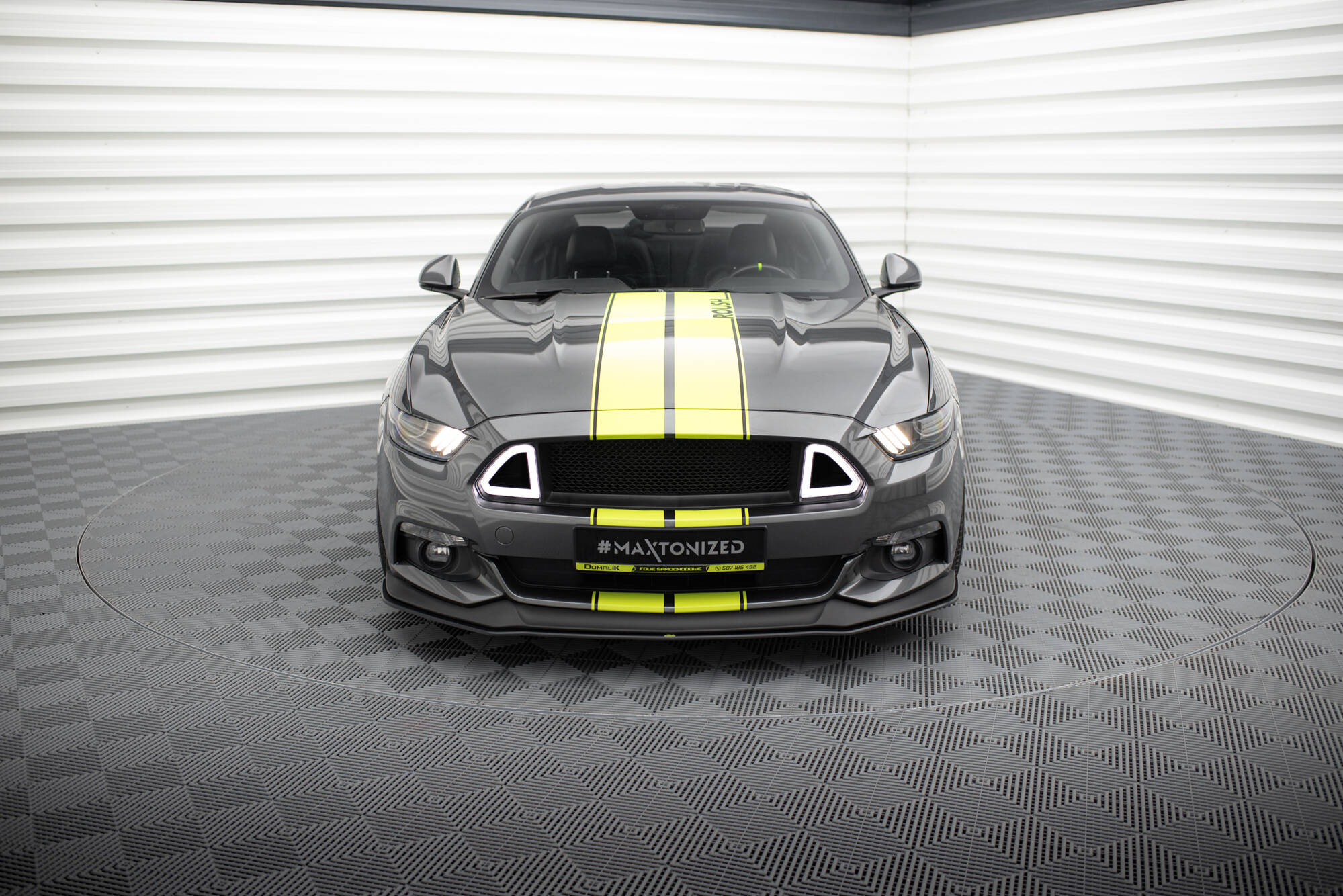 Maxton Design - Street Pro Frontlippe für für Ford Mustang GT Mk6 - Aerowerk.