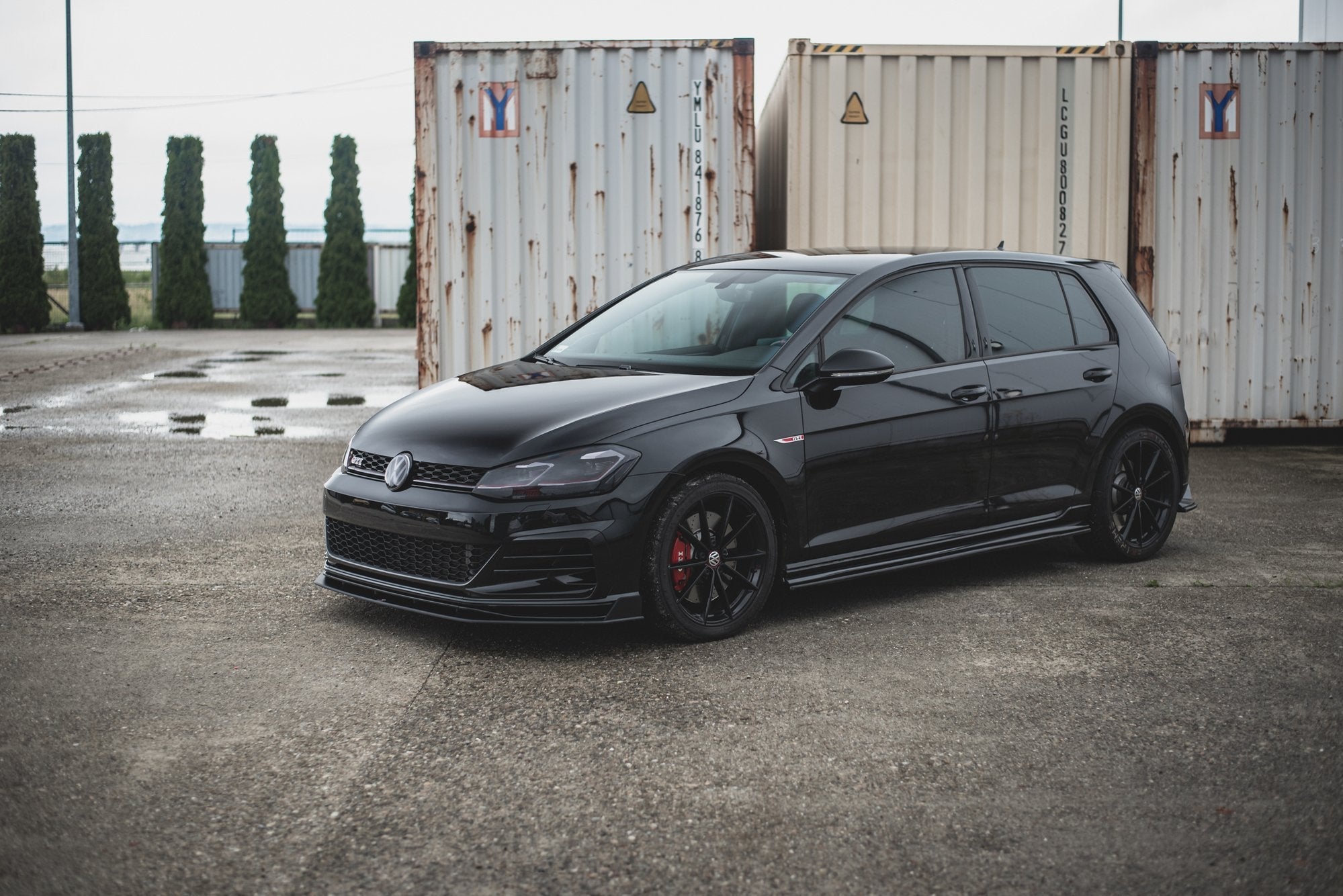 Maxton Design - Street Pro Frontlippe für für / Frontlippe VW Golf 7 GTI TCR - Aerowerk.