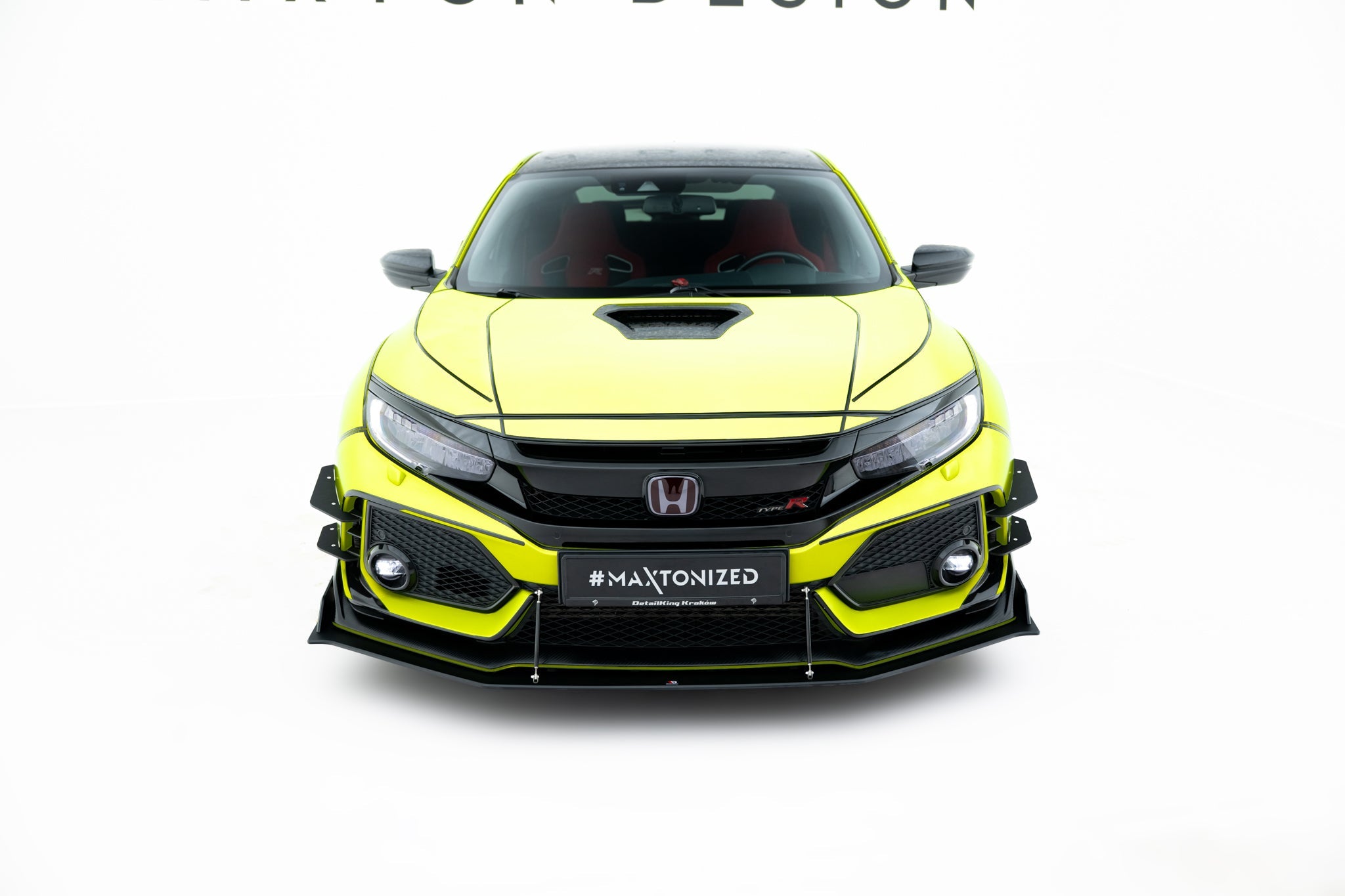 Maxton Design - Street Pro Frontlippe für Honda Civic Type R Mk10 - Aerowerk.