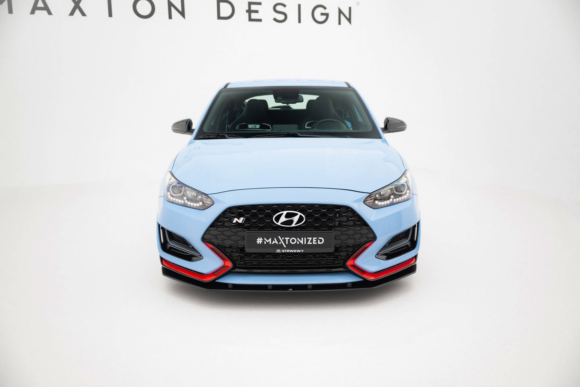 Maxton Design - Street Pro Frontlippe für Hyundai Veloster N Mk2 - Aerowerk.