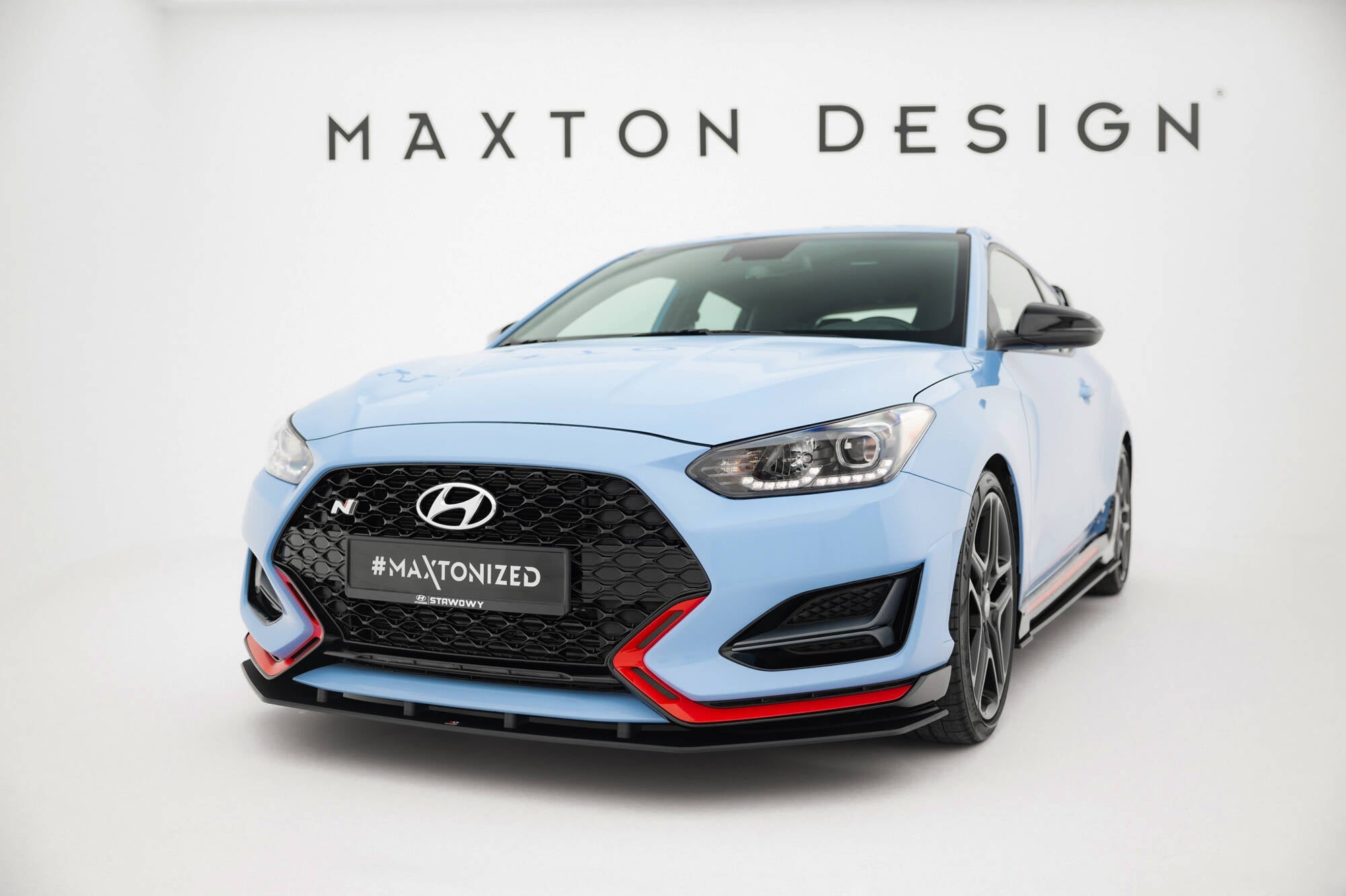 Maxton Design - Street Pro Frontlippe für Hyundai Veloster N Mk2 - Aerowerk.