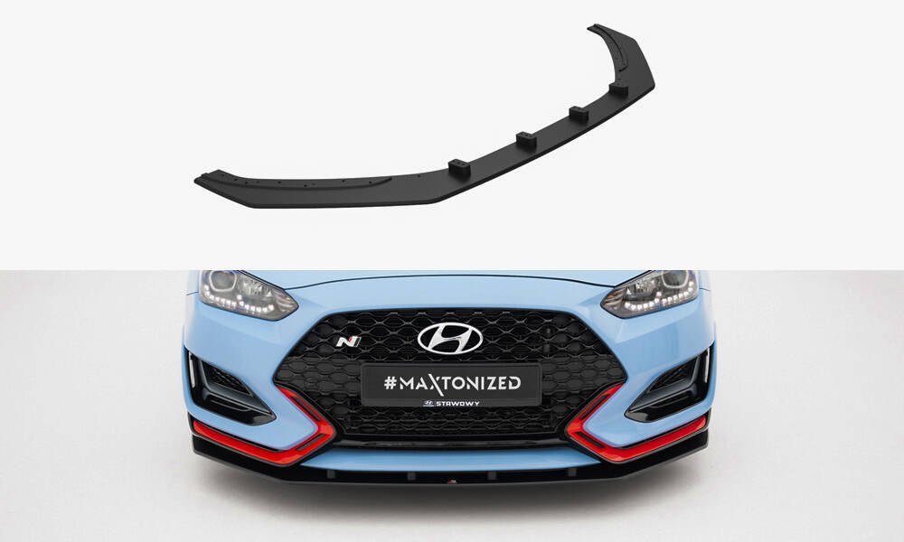Maxton Design - Street Pro Frontlippe für Hyundai Veloster N Mk2 - Aerowerk.