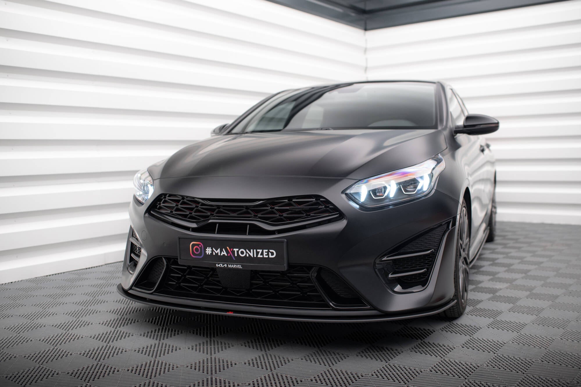 Maxton Design - Street Pro Frontlippe für Kia Proceed GT Mk3 Facelift / Ceed GT / GT - Line Mk1 Facelift - Aerowerk.