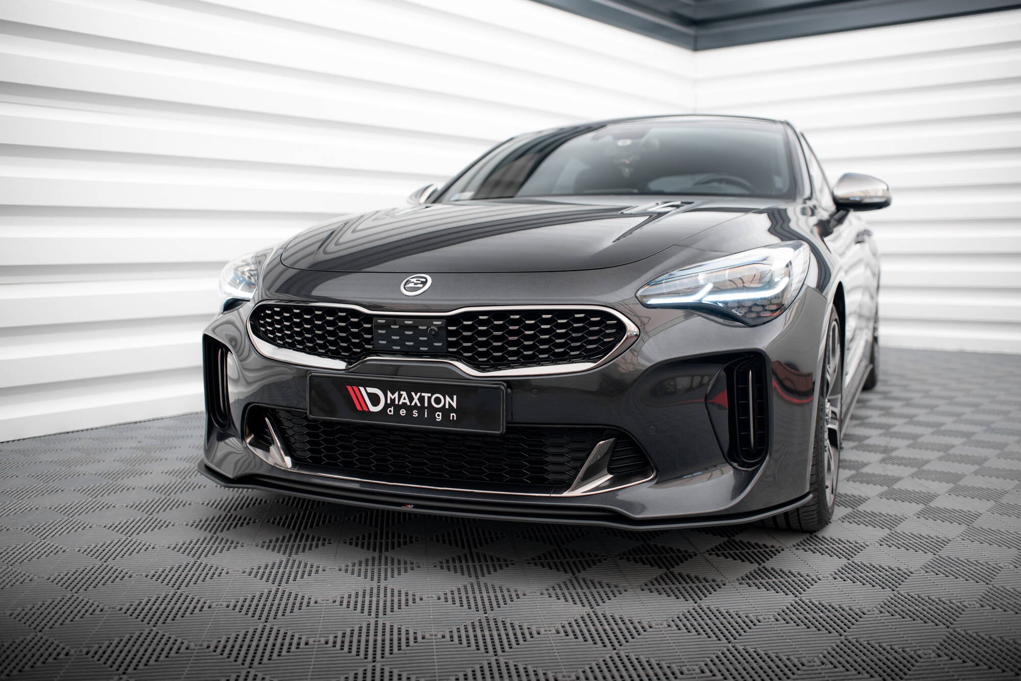 Maxton Design - Street Pro Frontlippe für Kia Stinger GT / GT - Line / Standard Mk1 - Aerowerk.