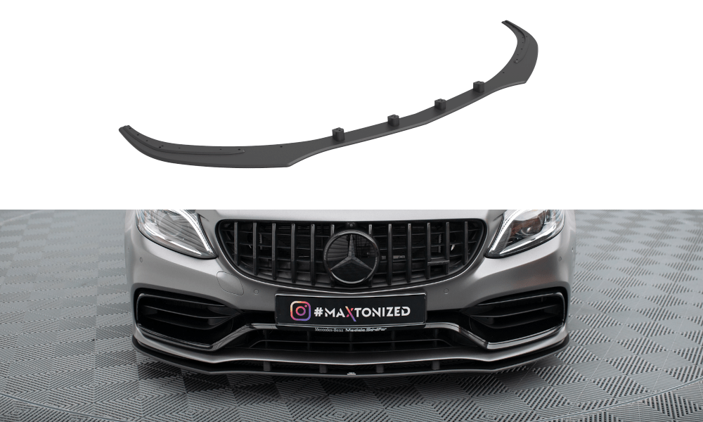 Maxton Design - Street Pro Frontlippe für Mercedes - AMG C63 Limousine / Kombi W205 Facelift - Aerowerk.